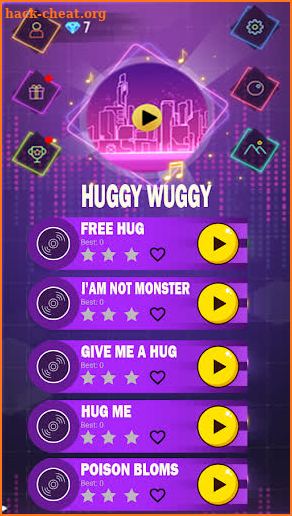 Huggy Wuggy Playtime Piano screenshot