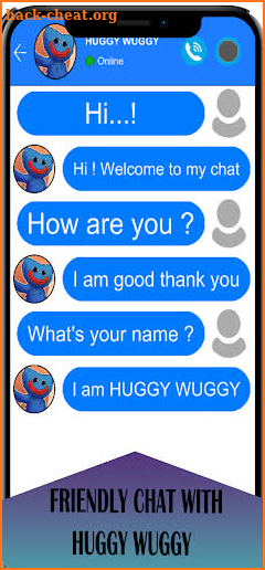 Huggy Wuggy Poppy Fake Call screenshot