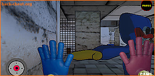 huggy wuggy, poppy horror game screenshot