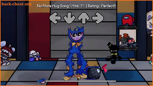 Huggy Wuggy Raptime FNF Mod screenshot