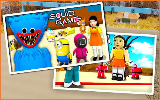 Huggy wuggy squid poppy game screenshot