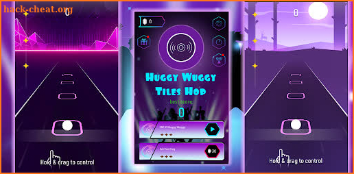 Huggy - Wuggy Tiles Hop Ball screenshot