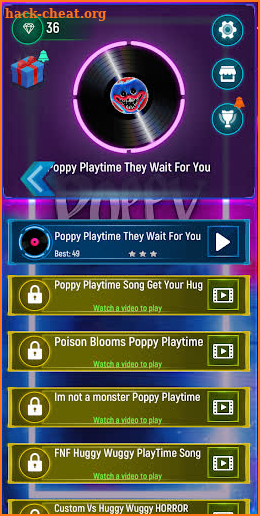Huggy Wuggy Tiles Hop Playtime screenshot