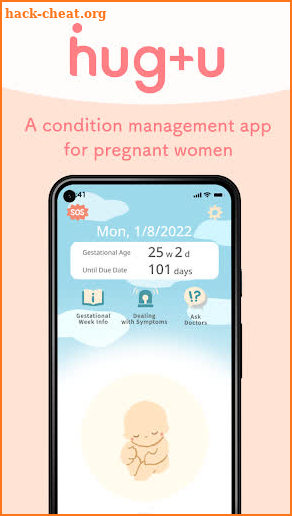 hug+u | app for pregnant women screenshot