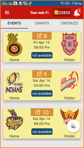 Hula IPL 18 GAME screenshot
