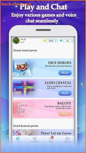 Hula Live: date and game, as you like screenshot