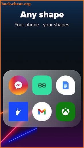 Hulimetric - Big Sur adaptive icons screenshot