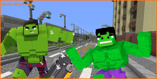 Hulk Mod for Minecraft screenshot