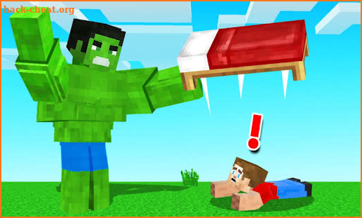Hulk Super Heroes Mod MC Pocket Edition screenshot