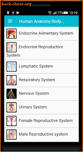 Human Anatomy Body Parts Guide screenshot