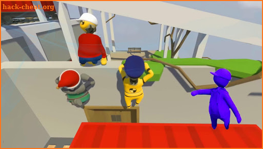 Human fall online flat Game screenshot