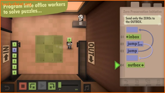 Human Resource Machine screenshot