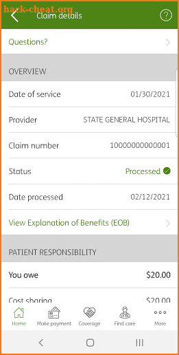 Humana Military screenshot