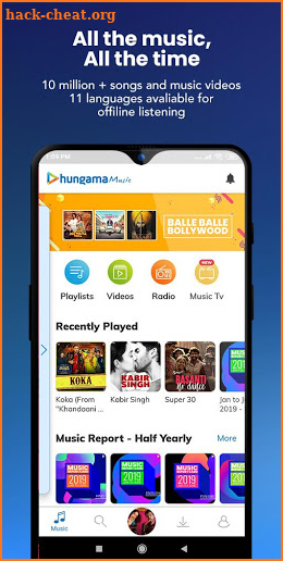 Hungama Music - Stream & Download MP3 Songs screenshot