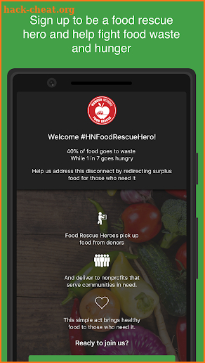 Hunger Network Food Rescue screenshot