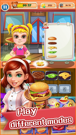 Hungry Burger - Cooking Games screenshot