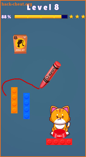 Hungry Cat - Puzzle Game screenshot