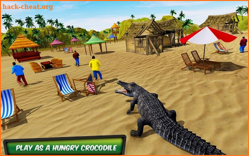 Hungry Crocodile Attack 3D screenshot