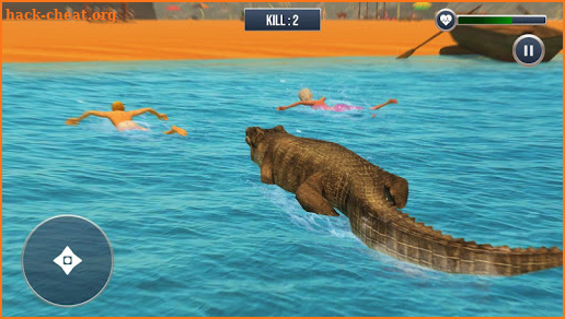 Hungry Crocodile Attack Simulator screenshot