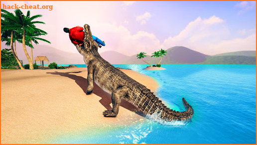 Hungry Crocodile Attack Simulator: Crocodile Games screenshot