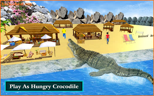 Hungry Crocodile Simulator Attack screenshot