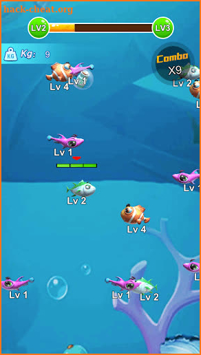 Hungry Fish 3D Hyper Evolution screenshot