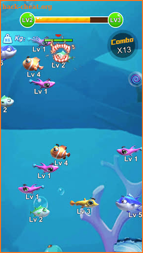 Hungry Fish 3D Hyper Evolution screenshot