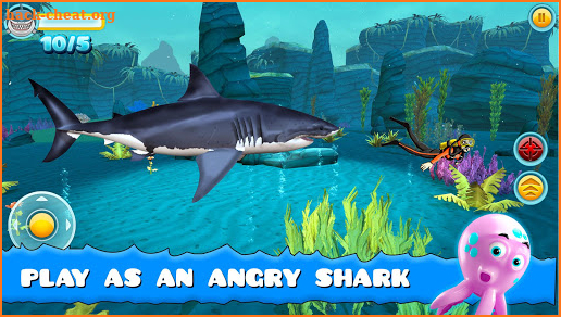 Hungry Fish Eat And Grow 3D screenshot