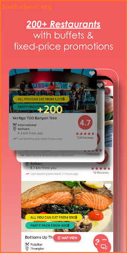 Hungry Hub - Thailand Dining Offer App screenshot