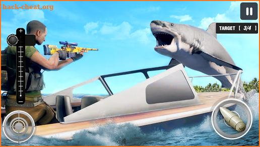 Hungry Shark Hunter : Wild Animal Hunting Games screenshot
