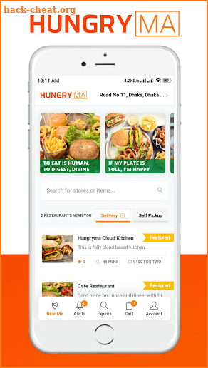 Hungryma - Food will go to Hunger People screenshot