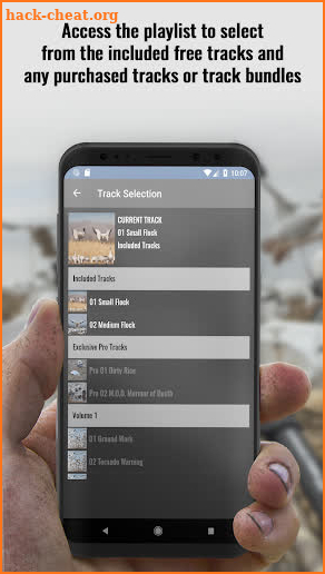 Hunt Snows - Snow Goose E-Caller App screenshot