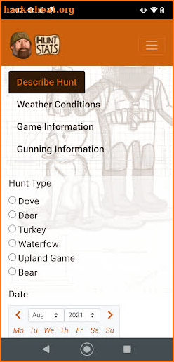 Hunt Stats screenshot