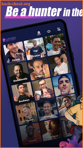 Hunter - Gay Chat, Friend Finder& Meet Me Online screenshot