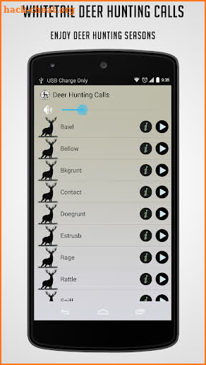 Hunting Calls Ultimate of White Tail Hunting Calls screenshot