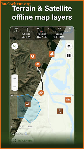 Hunting Points: GPS Hunt Map screenshot