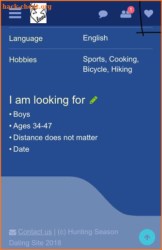 Hunting Season Dating Site screenshot