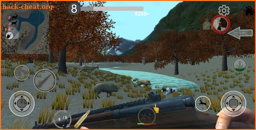 Hunting Simulator Game. The hunter simulator screenshot