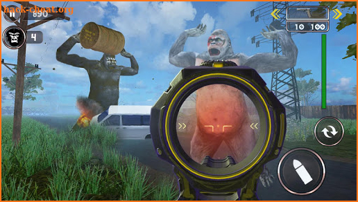 Hunting  Wild Gorilla Games 2019 screenshot