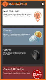 Hunt'n Buddy - Hunting GPS, Time, Weather Forecast screenshot