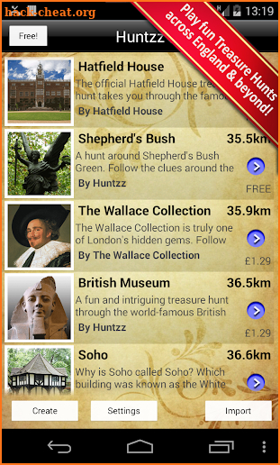 Huntzz - Treasure Hunts screenshot