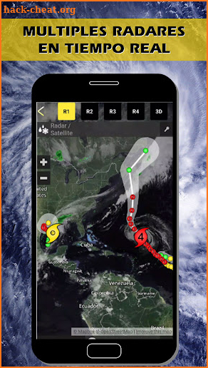 Huracanes y Tormentas actuales screenshot