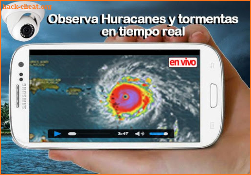 Huracanes y Tormentas - Monitor en vivo screenshot