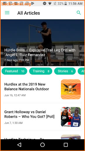 Hurdlex - Hurdles videos and tips screenshot