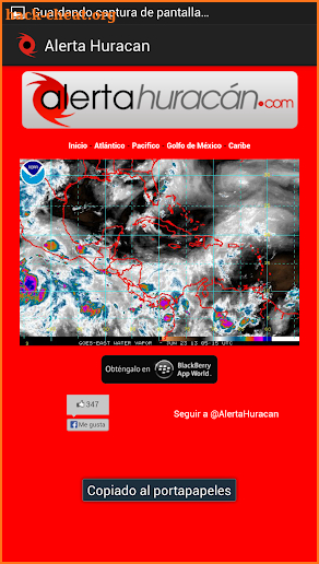 Hurricane Alert screenshot