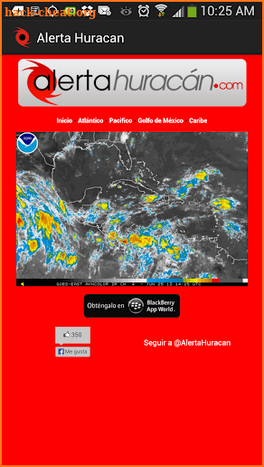 Hurricane Alert screenshot