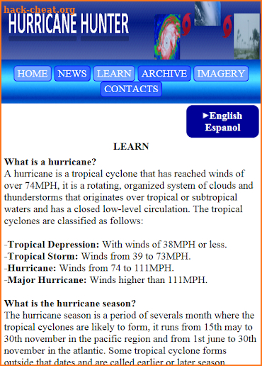 Hurricane Hunter screenshot