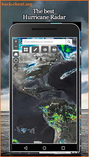 Hurricane Storms Weather - Many World Satellites screenshot