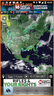 Hurricane Tracker 16 WAPT News screenshot