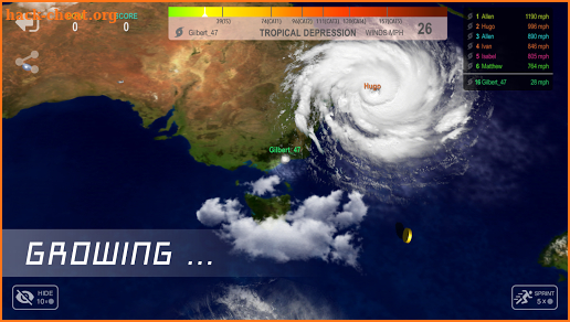 Hurricane.io screenshot